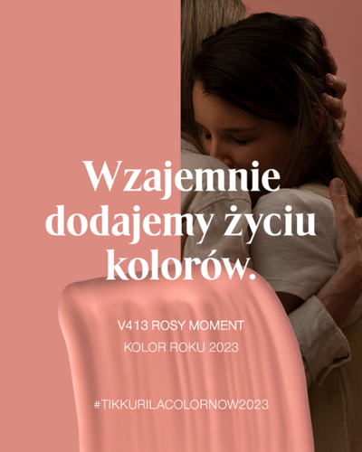 Kolor roku Tikkurila 2023 - V413 Rosy Moment 